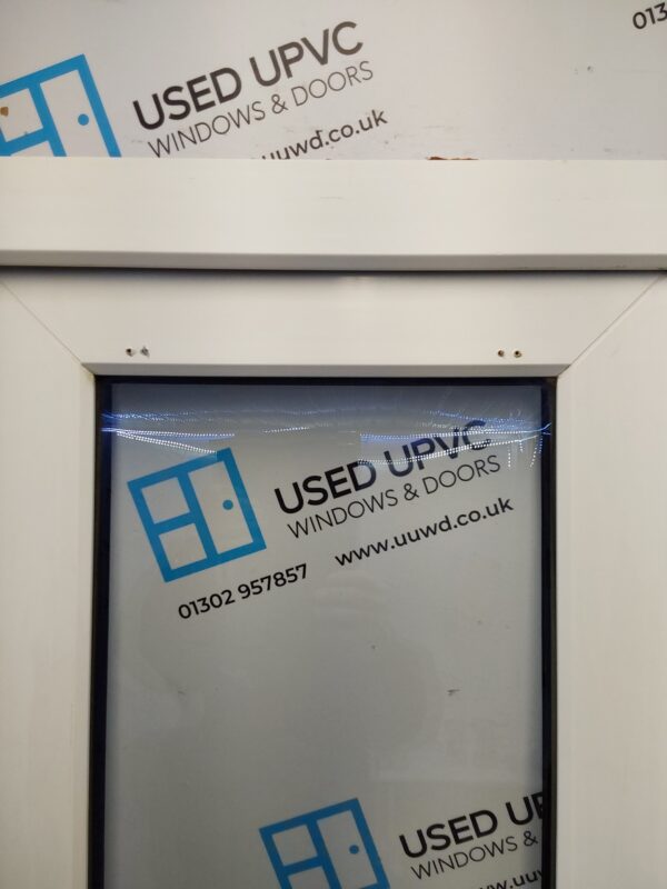 Used White Upvc French Doors 1190mm x 2050mm EA13 - Image 6