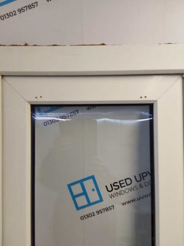 Used White Upvc French Doors 1190mm x 2050mm EA13 - Image 5