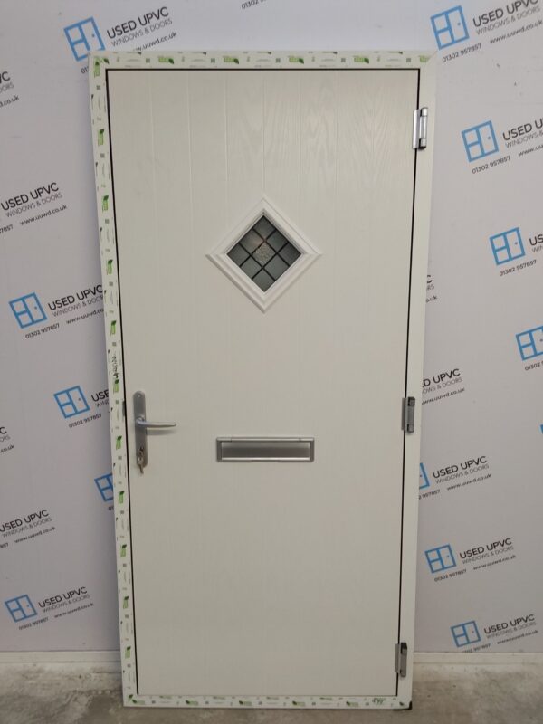 Brand New Anthracite Grey Composite Front Door 975mm x 2070mm ND66 - Image 2