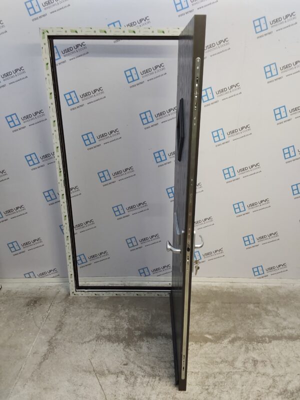 Brand New Anthracite Grey Composite Front Door 975mm x 2070mm ND66 - Image 3
