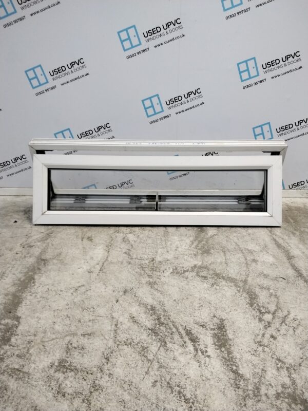 Used White Upvc Window 1190mm x 365mm W0173 - Image 4