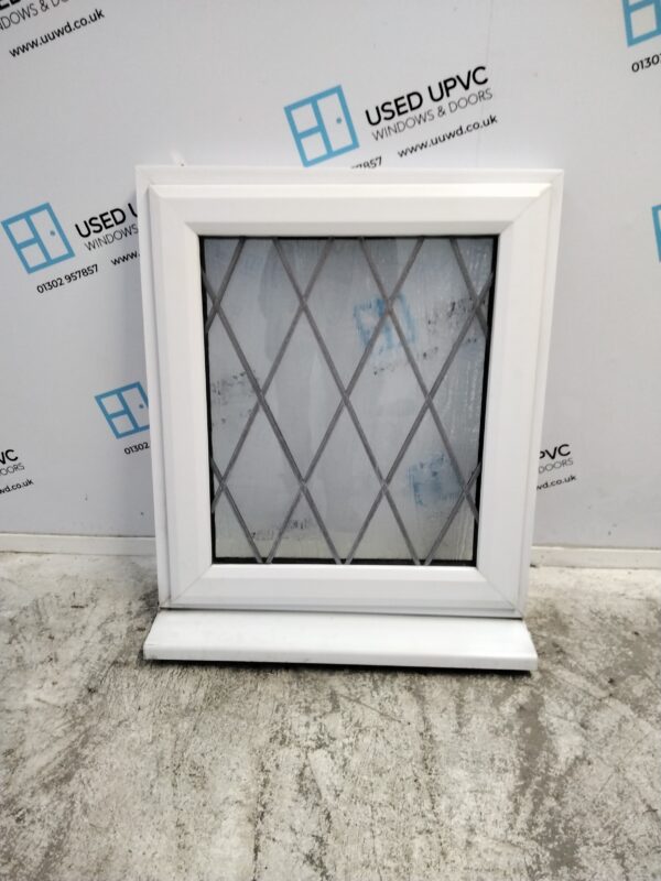 Used White Upvc Window 640mm x 765mm W0057