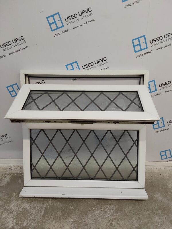 Used White Upvc Window 920mm x 915mm LW0099 - Image 3