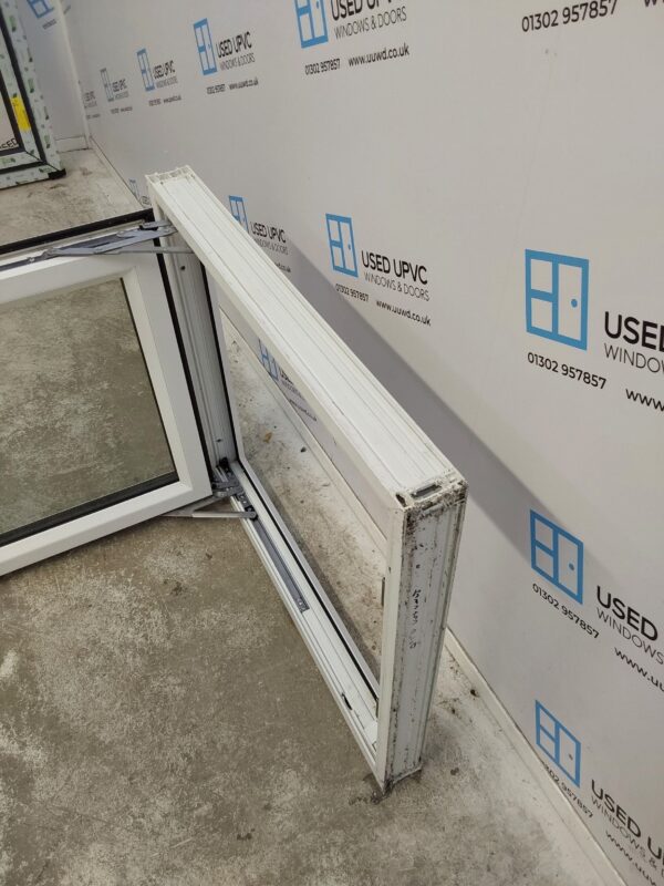 Used White Upvc Window 765mm x 675mm W0219 - Image 4