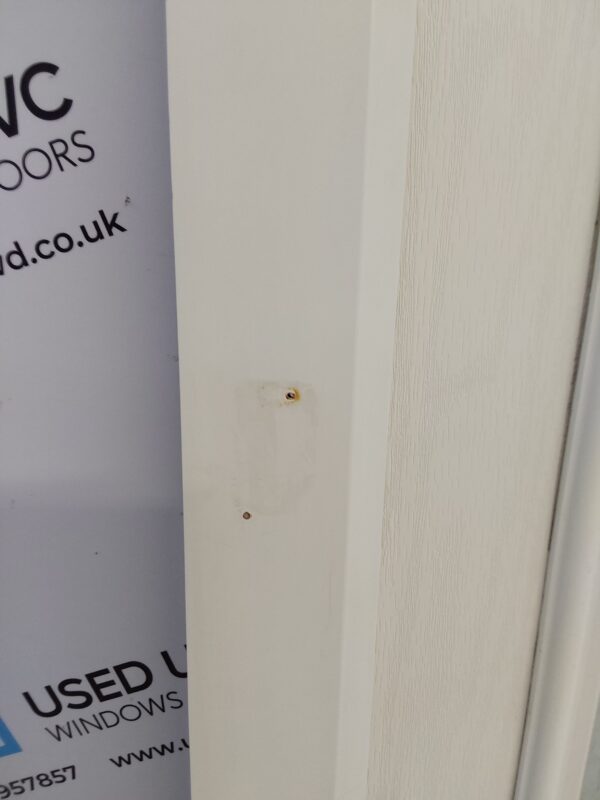 Used White Composite Back Door 920mm x 2000mm 0691 - Image 7