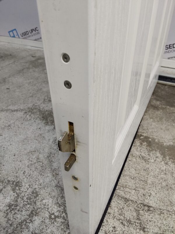Used White Composite Back Door 920mm x 2000mm 0691 - Image 10