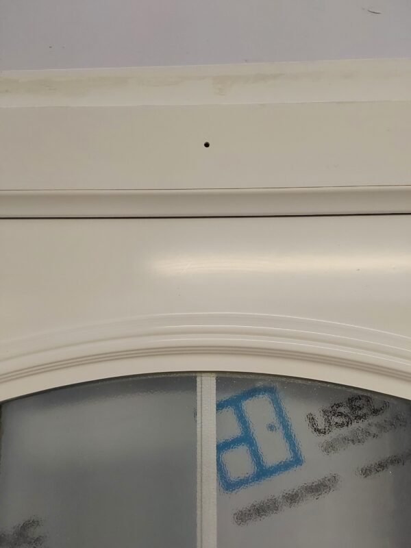 Used White Upvc Front Door 850mm x 2060mm (reduce to 830mm) 0779 - Image 6