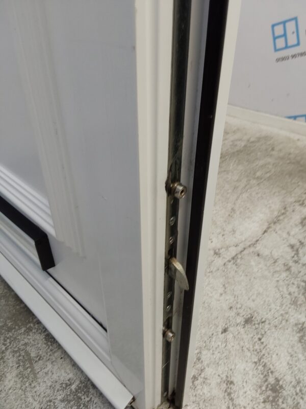 Used White Upvc Front Door 925mm x 2025mm (reduce to 900mm) 0777 - Image 6