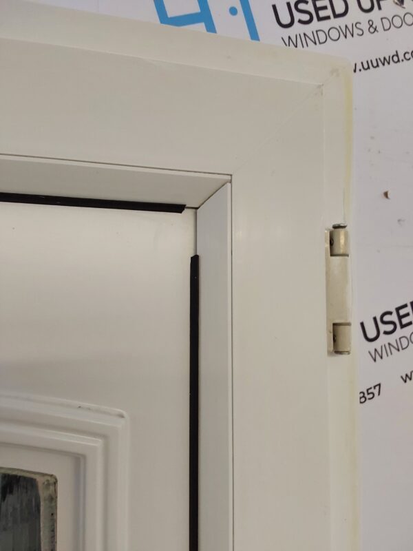 Used White Upvc Front Door 895mm x 2100mm (reduce to 880mm) 0785 - Image 4
