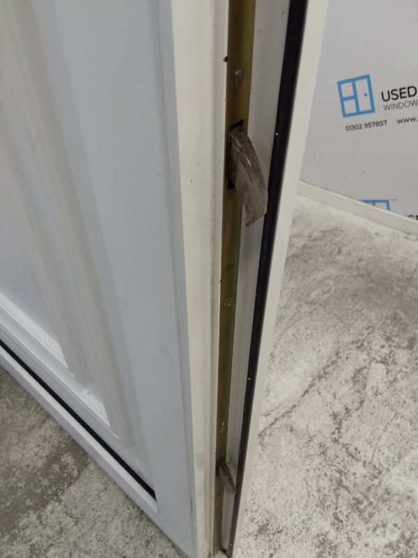 Used White Upvc Front Door 895mm x 2100mm (reduce to 880mm) 0785 - Image 7