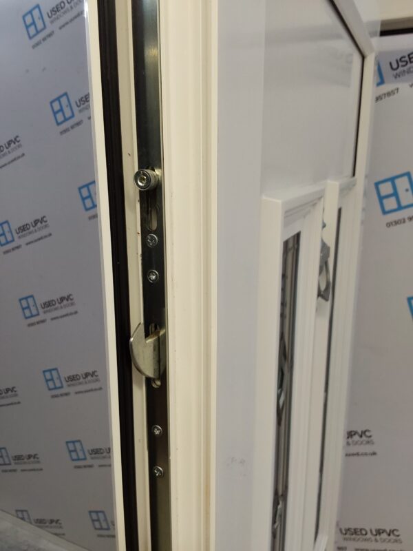 Used White Upvc Front Door 905mm x 2070mm 0444 - Image 4