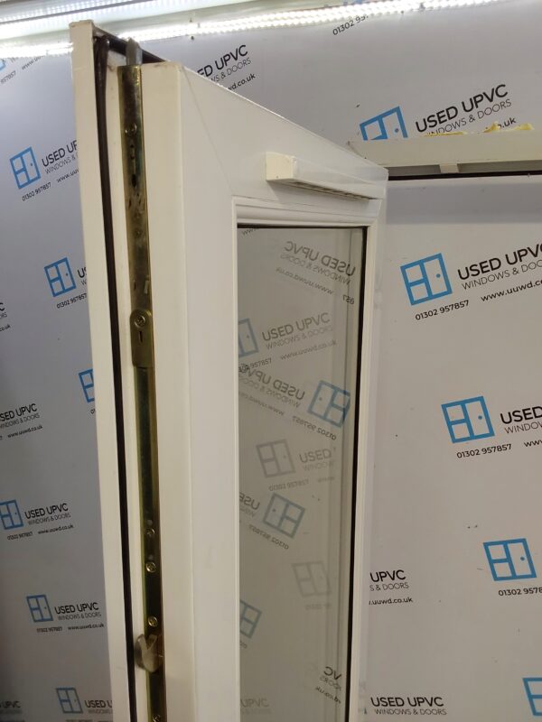 Used White Upvc French Doors 1500mm x 2055mm EA14 - Image 5