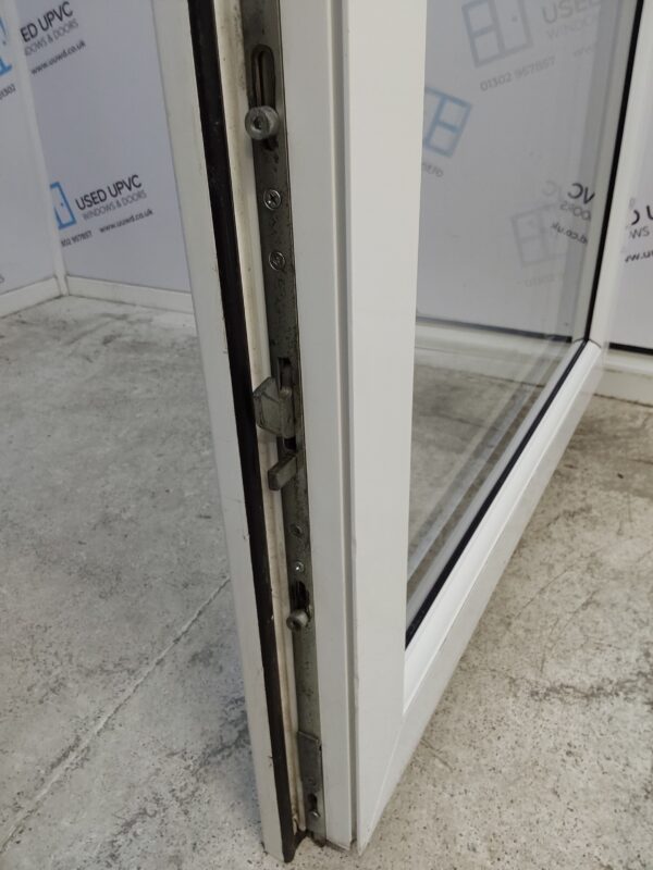 Used White Upvc French Doors 1880mm x 2080mm EA27 - Image 9