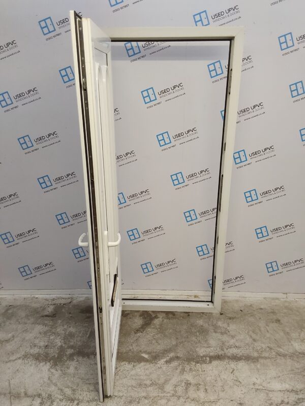 Used White Upvc Front Door (outwards opening) 890mm x 2050mm 0604 - Image 3