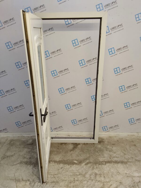 Used White Upvc Front Door 910mm x 2030mm 0579 - Image 3