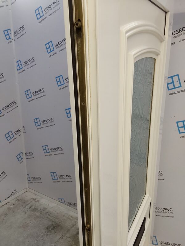 Used White Upvc Front Door 910mm x 2030mm 0579 - Image 5