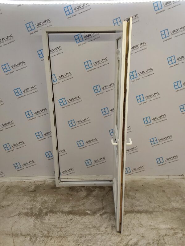 Used White Upvc Front Door 875mm x 2070mm 0529 - Image 3