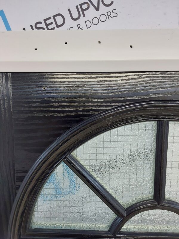 Used Black Composite Front Door 840mm x 1990mm 0526 - Image 4