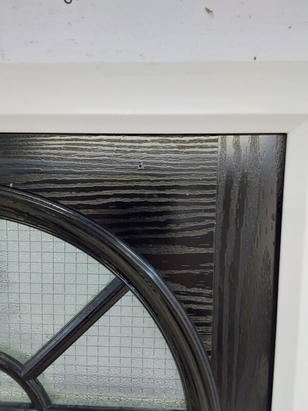Used Black Composite Front Door 840mm x 1990mm 0526 - Image 5