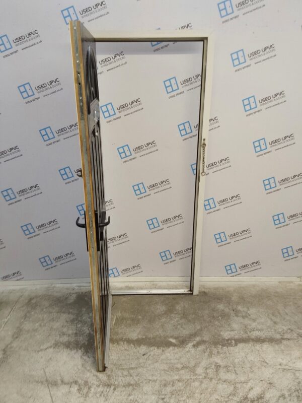 Used Black Composite Front Door 840mm x 1990mm 0512 - Image 3