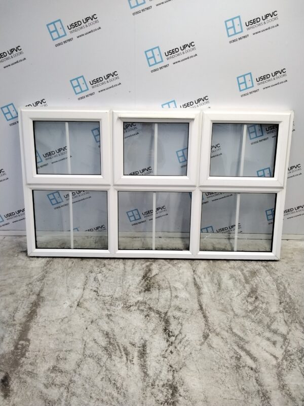 Used White Upvc Window 1760mm x 1010mm C5016