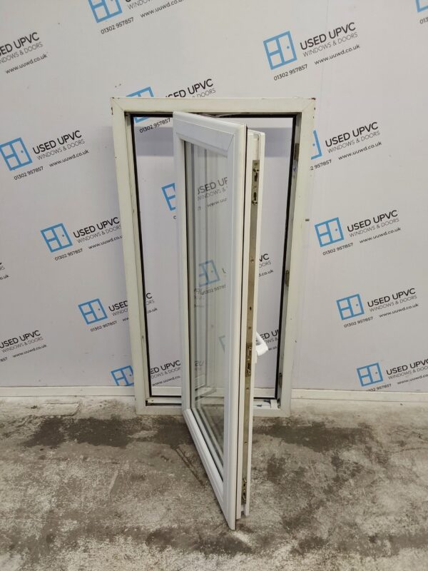 Used White Upvc Window 630mm x 1210mm W0176 - Image 3