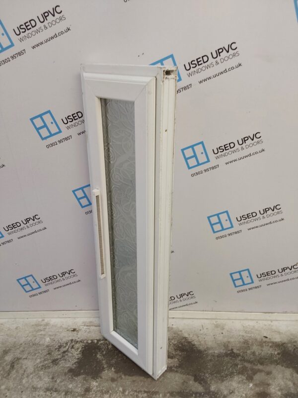 Used White Upvc Window 1230mm x 365mm W0284 - Image 4