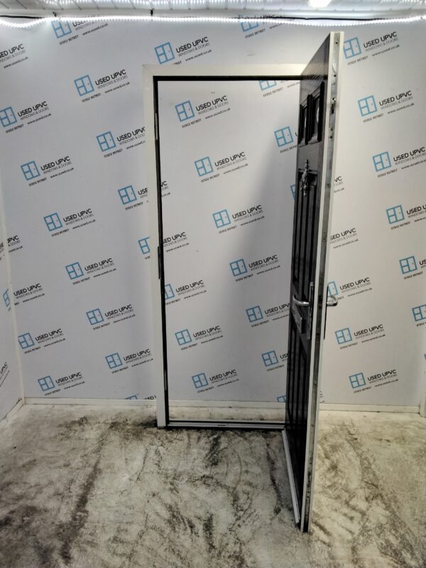 Used Dark Blue Composite Front Door 885mm x 2090mm 0318 - Image 3