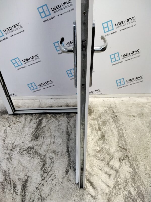 Used Dark Blue Composite Front Door 885mm x 2090mm 0318 - Image 5