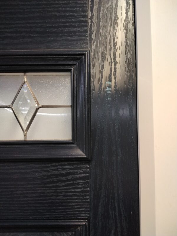Used Dark Blue Composite Front Door 885mm x 2090mm 0318 - Image 9