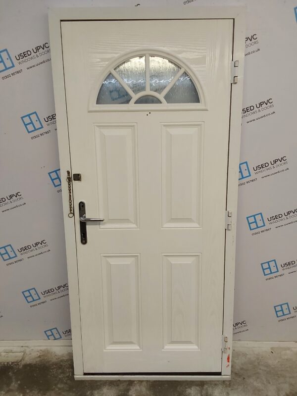 Used White Composite Door 945mm x 2045mm 0719 - Image 2