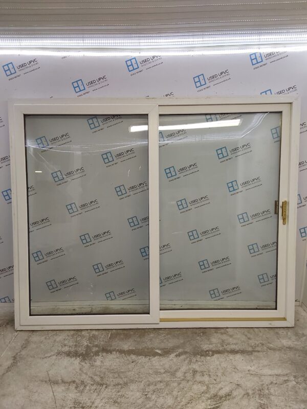 Used White Upvc Sliding Patio Doors 2480mm x 2030mm EA22 - Image 2