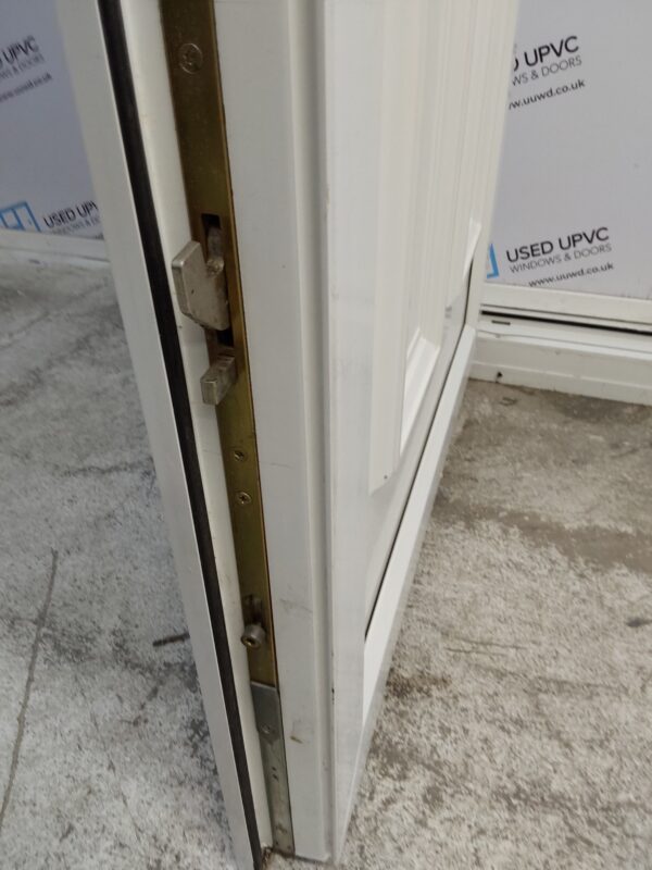 Used White Upvc Front Door 890mm x 2110mm (reduce to 2090mm) 0040 - Image 6