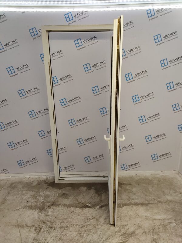 Used White Upvc Front Door 880mm x 2140mm 0014 - Image 3