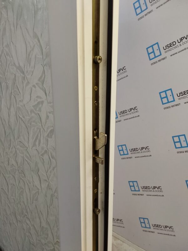 Used White Upvc Front Door 880mm x 2140mm 0014 - Image 4