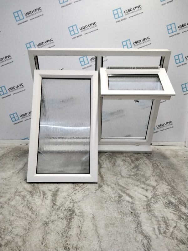 Used White Upvc Window 1190mm x 1040mm C5022 - Image 3