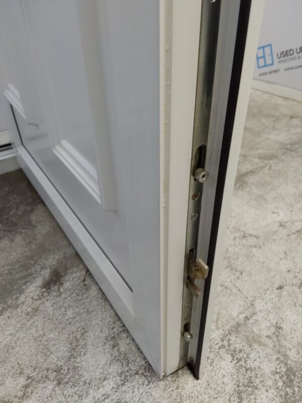 Used White Upvc Front Door 910mm x 2065mm (reduce to 890mm) 0011 - Image 6