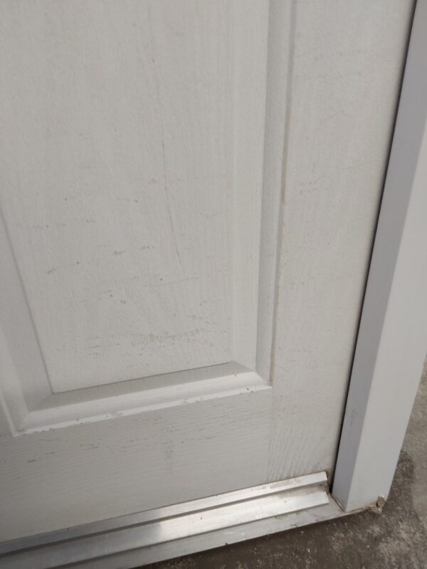 Used White Composite Door 875mm x 2075mm 0078 - Image 6