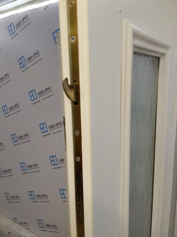 Used White Composite Door 875mm x 2075mm 0078 - Image 9