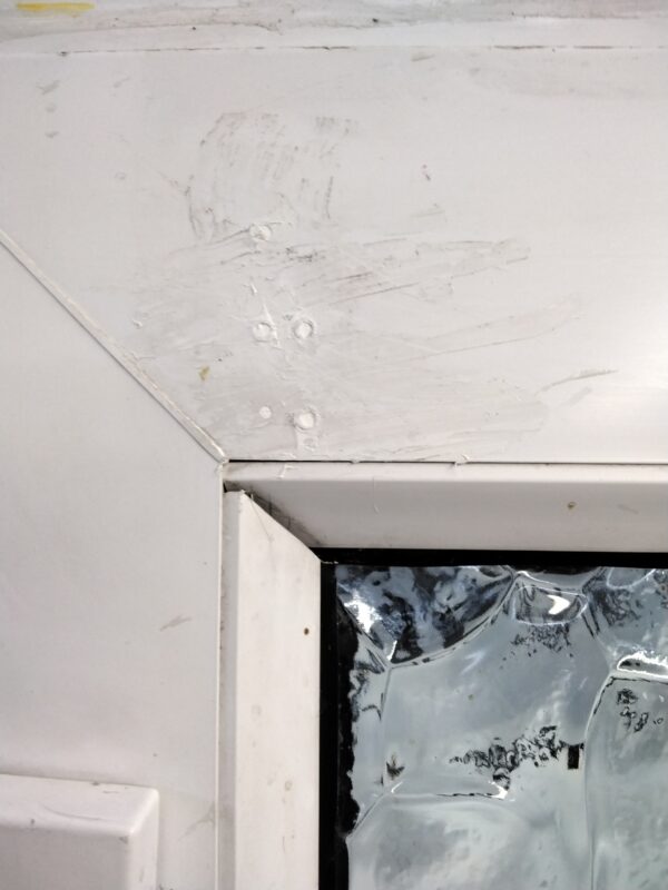 Used White Upvc Front Door 860mm x 2130mm 0241 - Image 6