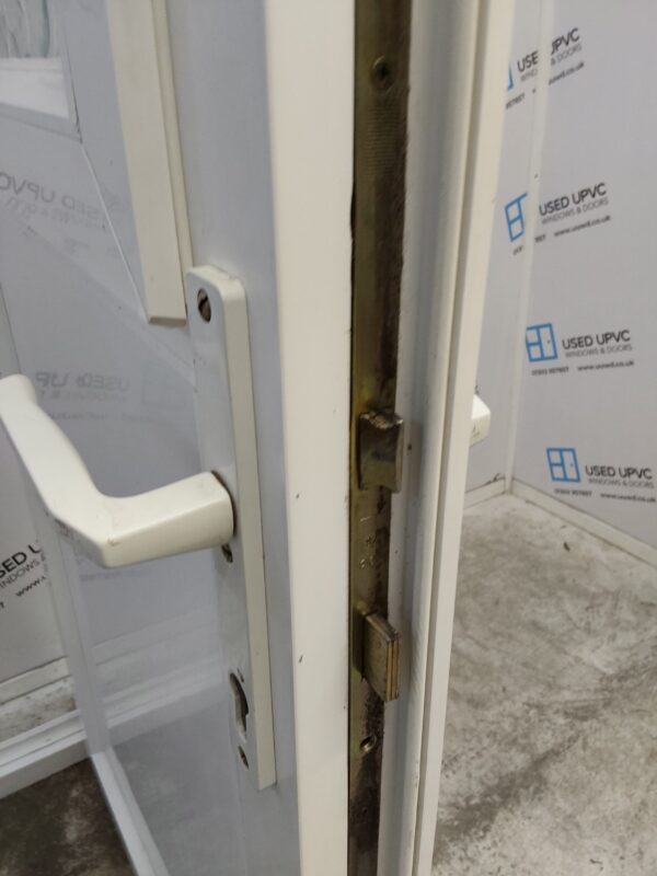 Used White Upvc Stable Back Door (outwards opening) 885mm x 1985mm 0150 - Image 7