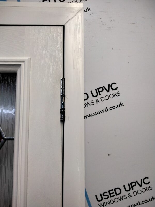 Used Red Composite Front Door 890mm x 2070mm (Reduce To 890mm x 2055mm) 0281 - Image 7