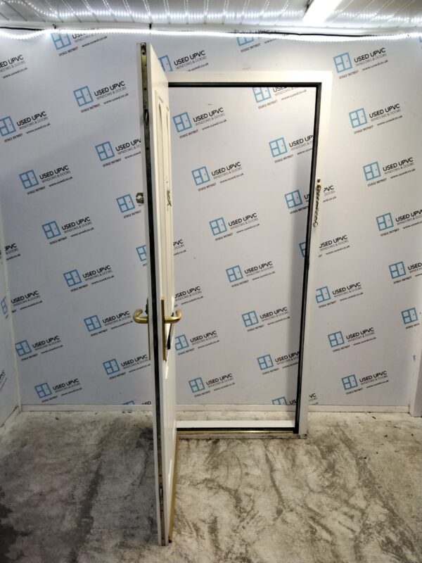 Used White Composite Front Door 900mm x 2100mm 0290 - Image 3