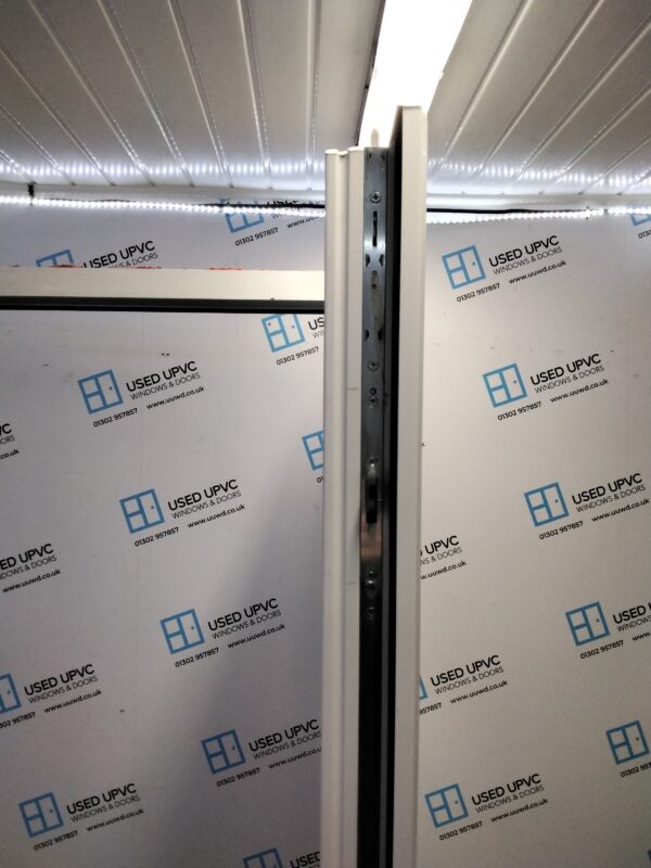 Used White Upvc Front Door 895mm x 2120mm 0353 - Image 4