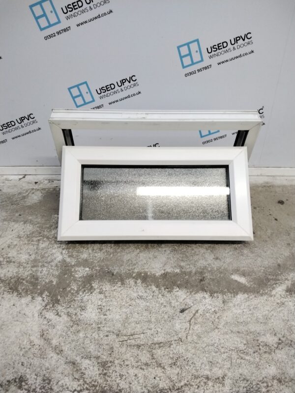 Used White Upvc Window 770mm x 415mm W0236 - Image 3