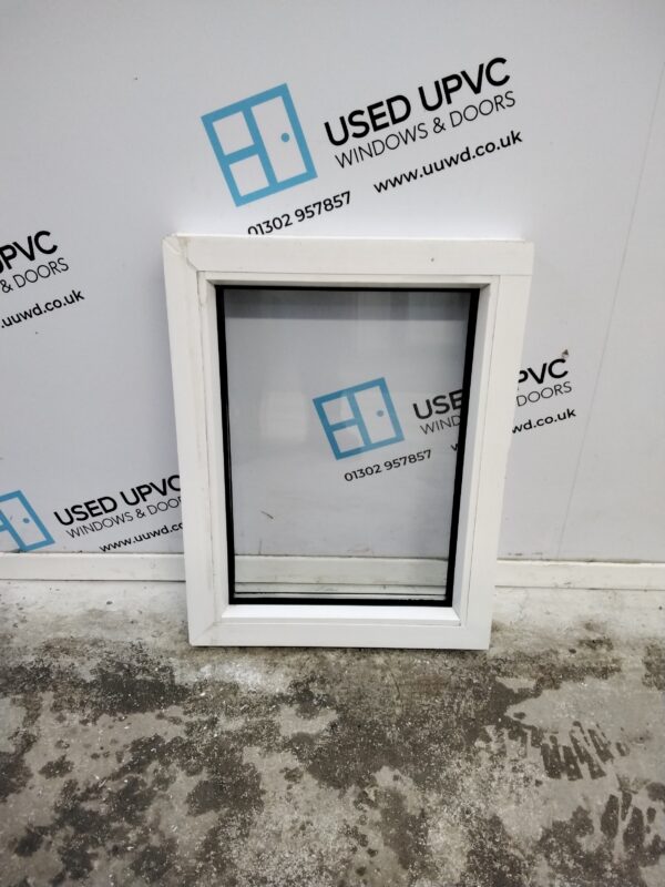 Used White Upvc Window 375mm x 495mm W0241 - Image 2