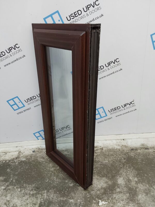 Used Woodgrain Upvc Window 895mm x 415mm W0133 - Image 4
