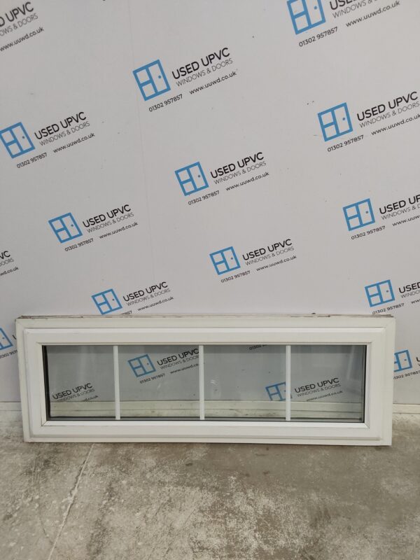 Used White Upvc Window 1450mm x 505mm W0082