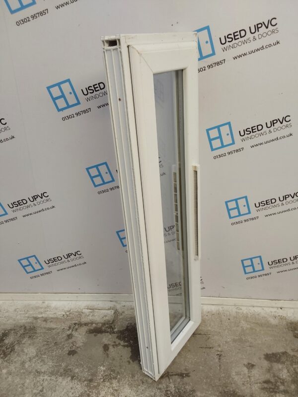 Used White Upvc Window 1230mm x 365mm W0456 - Image 4