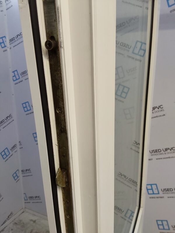 Used White Upvc Back Door 845mm x 2110mm 0599 - Image 4